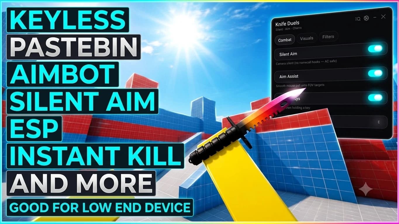 KEYLESS | PASTEBIN | AIMBOT | SILENT AIM | ESP AND MORE