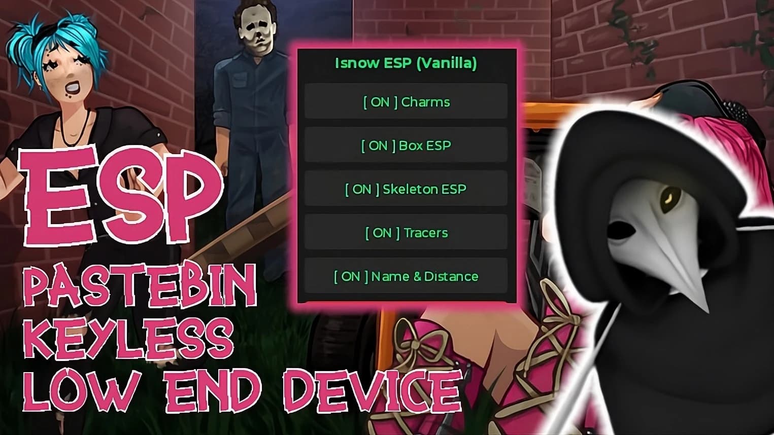 ESP | PASTEBIN | KEYLESS | CURE UPDATE AND MORE