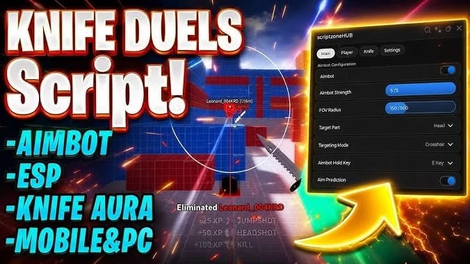*BEST* Knife Duels Best Script | NO BAN