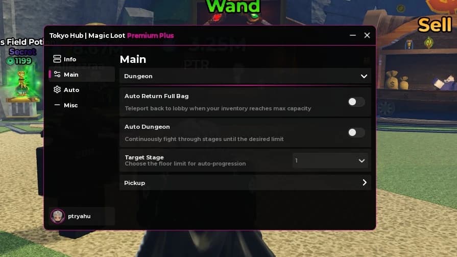 Auto Trade, Auto Dungeon - Tokyo Hub