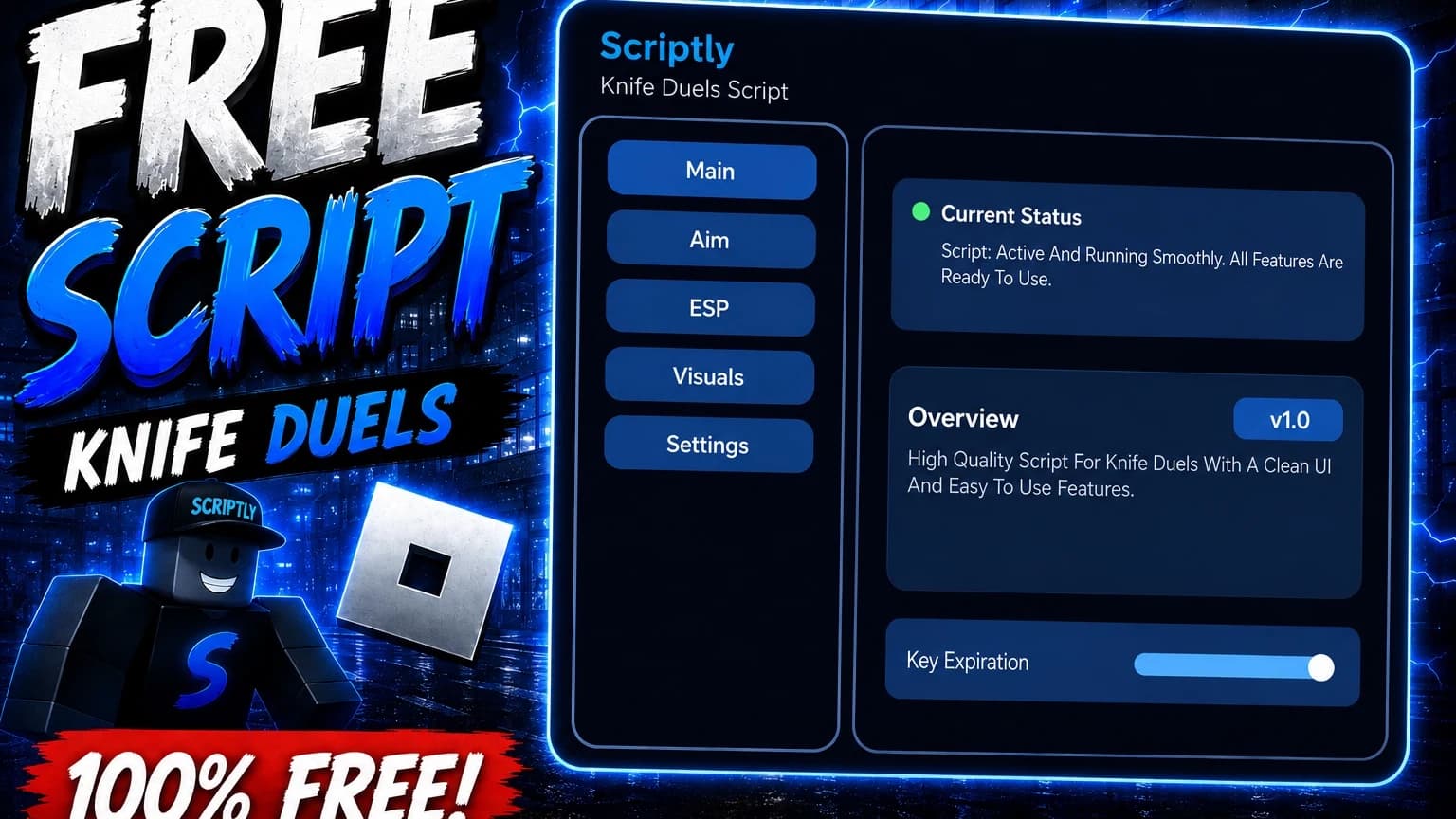 Scriptly | Knife Duels Script | 5+ Features
