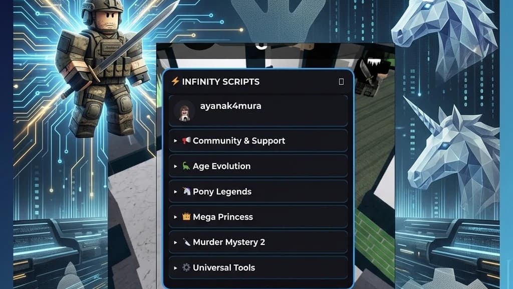 Infinity Scripts || Supports 5+ Games (MORE SOON!)