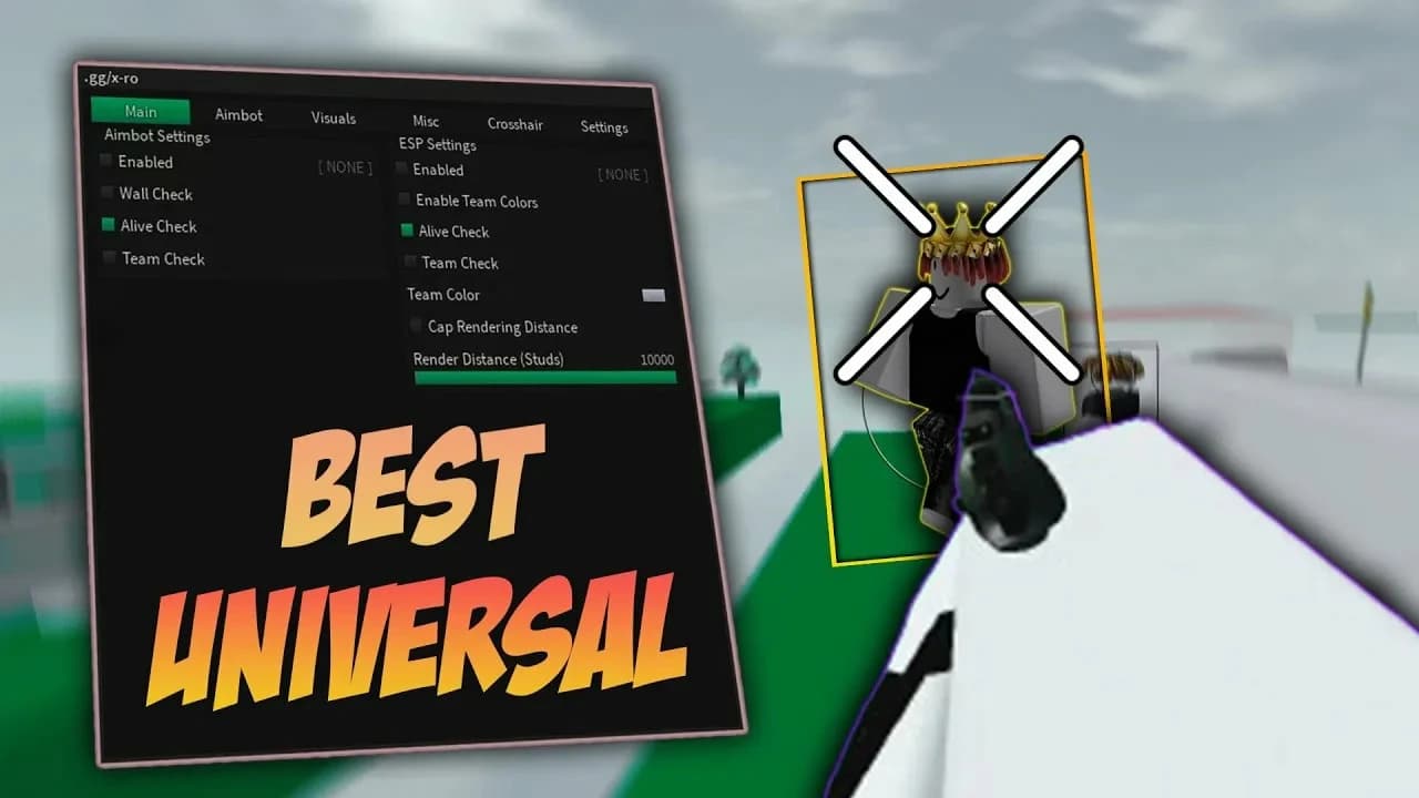 Universal AIMBOT , ESP , FLY , SPEED on all roblox games.