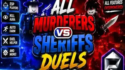 WilonityHub | Murderers VS Sheriffs Duels Script - ESP , AIM