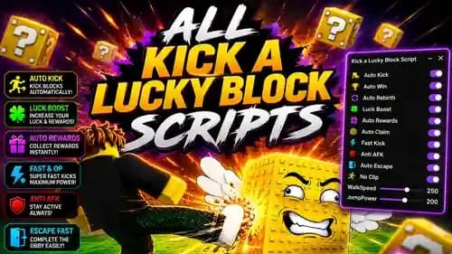WilonityHub | Kick a Lucky Block 2 Script – Auto Farm