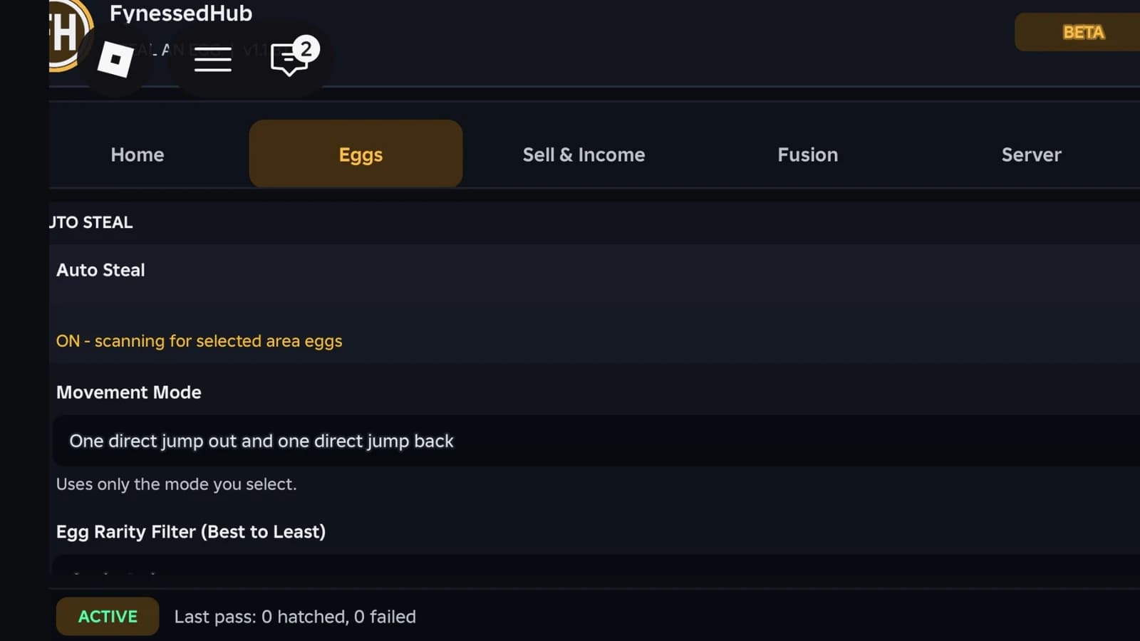 FynessedHub - Steal an Egg Instant Egg, Auto Hatch