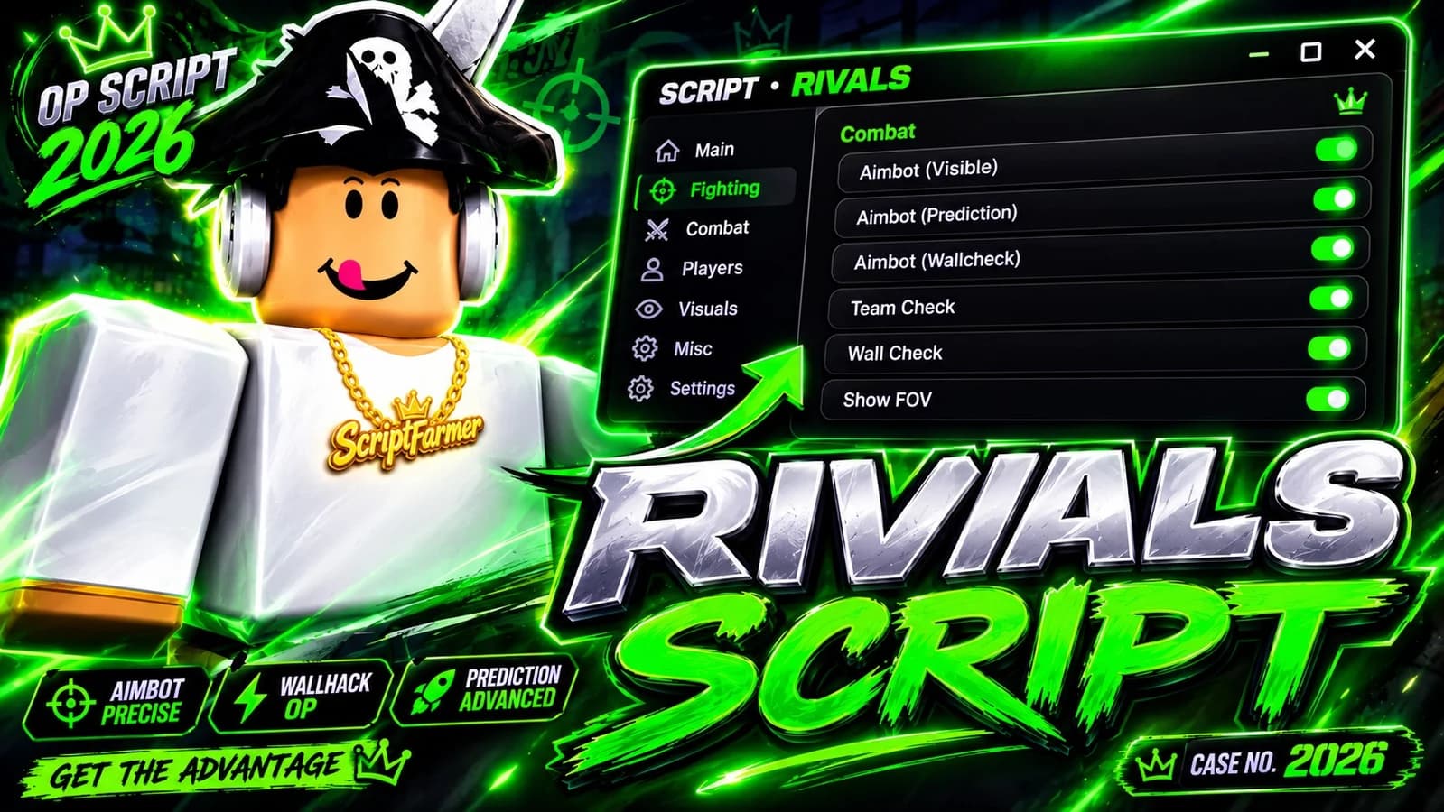 Rivals Script | Silent Aim, Skin Changer, Aimbot