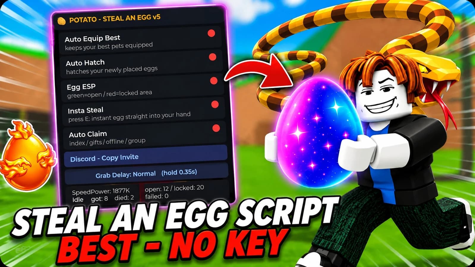 Steal An Egg script