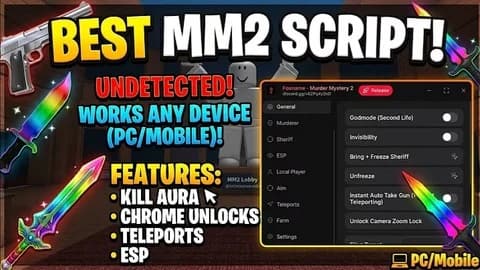 Murder Mystery 2 Keyless Godmode Kill All Autofarm & More!