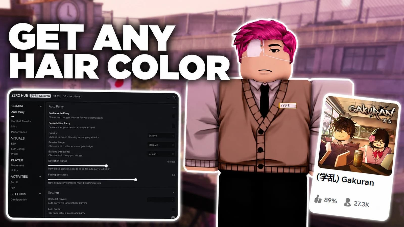 Get any hair color