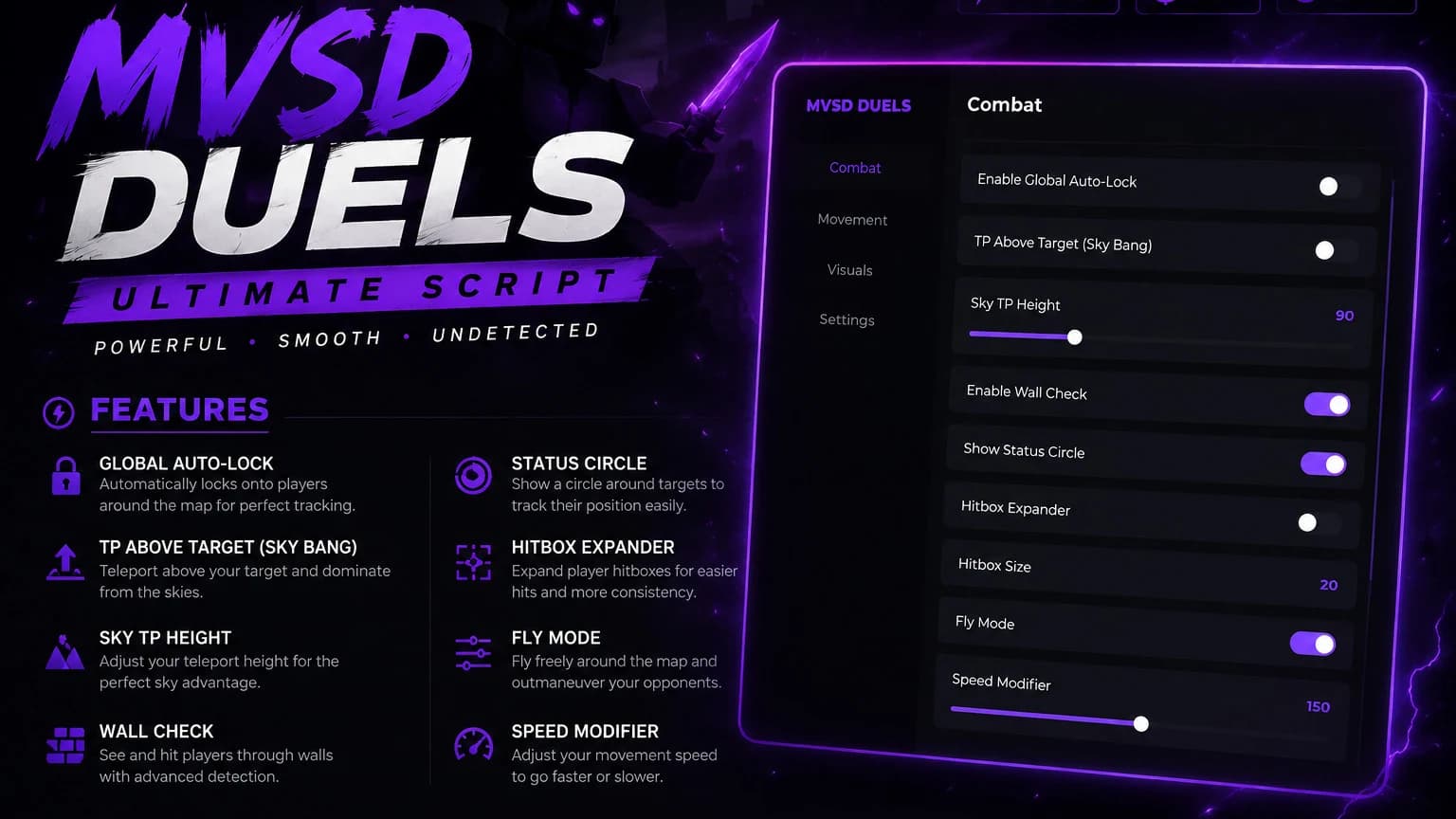 MVSD DUELS — ULTIMATE SCRIPT