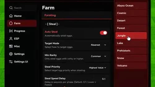 [NO KEY] Steal An Egg Script - Auto Farm, Esp, Auto Steal
