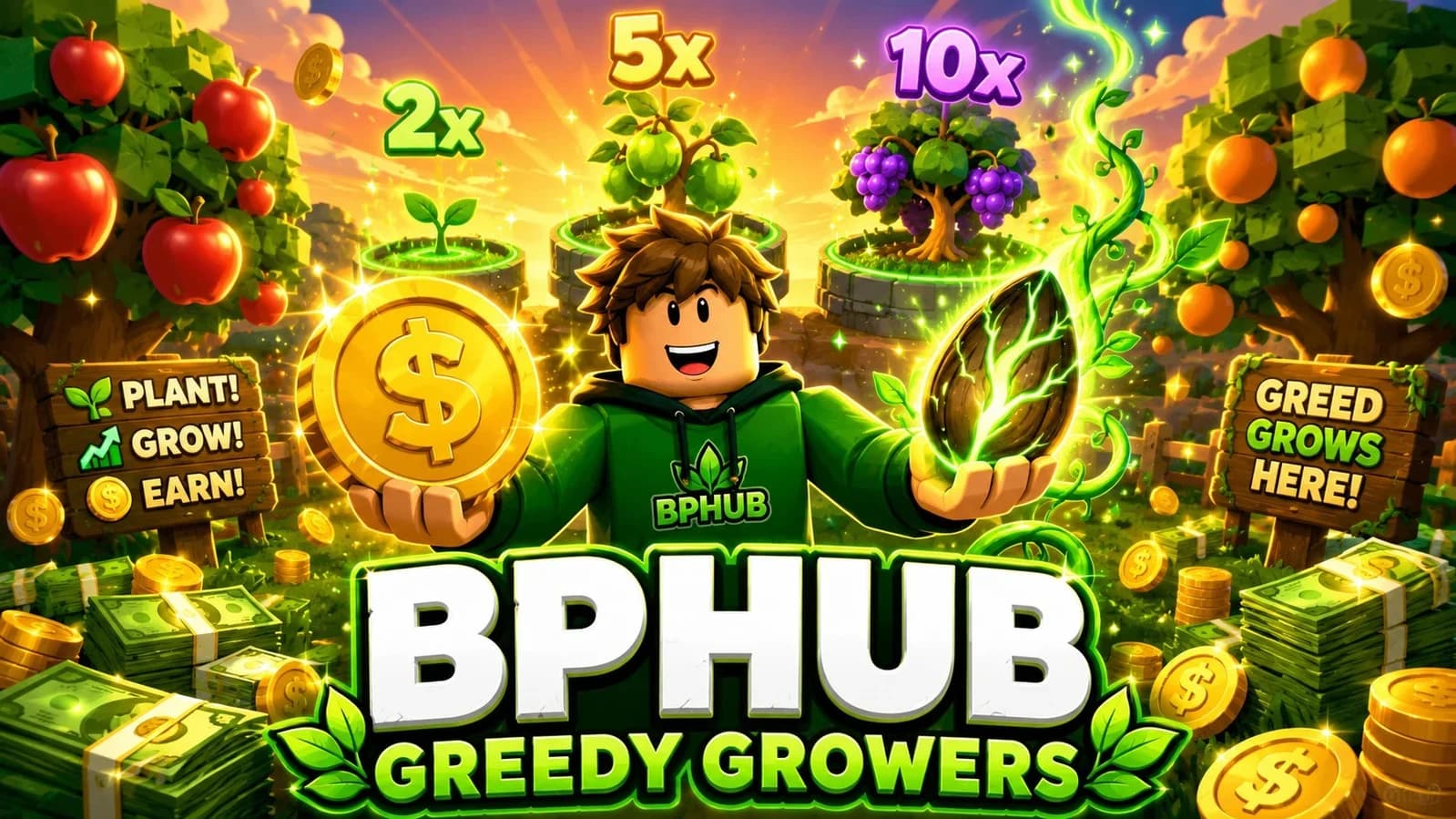 GREEDY GROWERS MUTATION FARMER | NO KEY