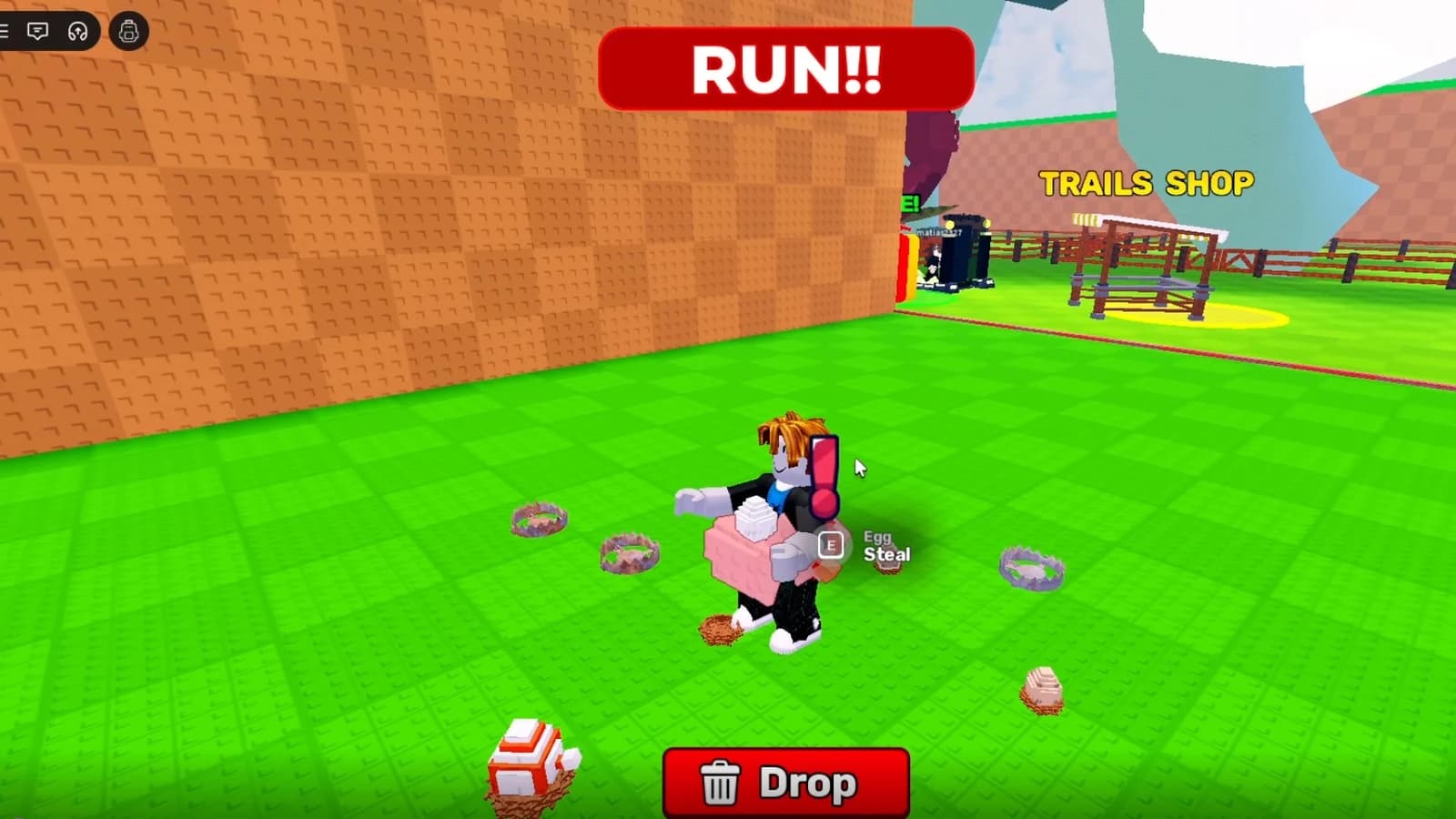 steal an egg godmode