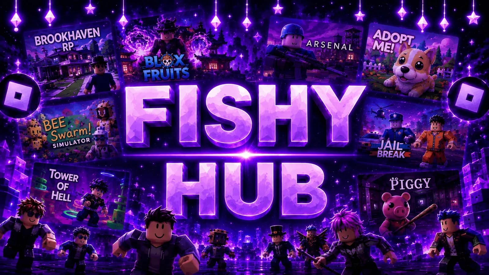 Fishy Hub 30+ Games 800+ Features