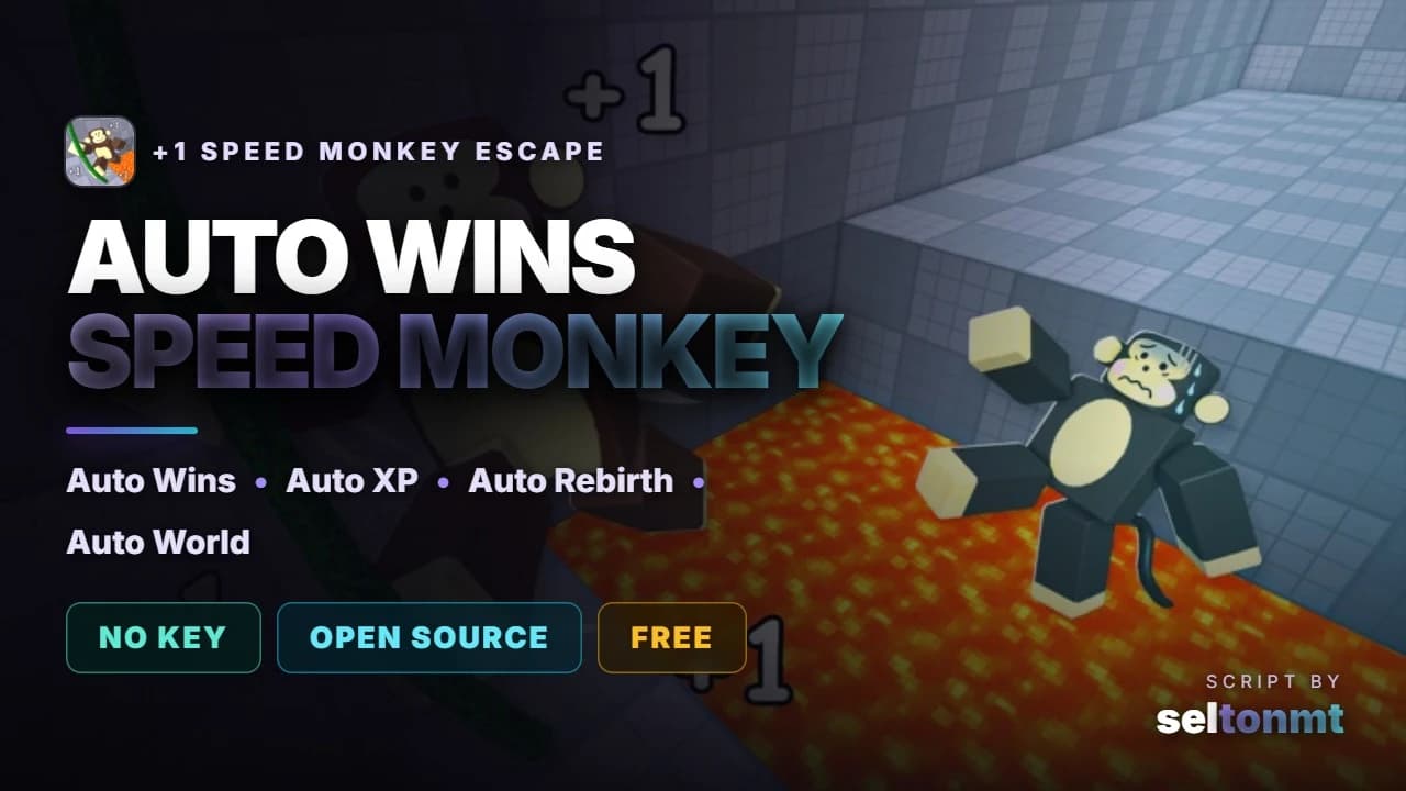 🐒 Auto Wins, Auto XP & Auto Rebirth | Open Source