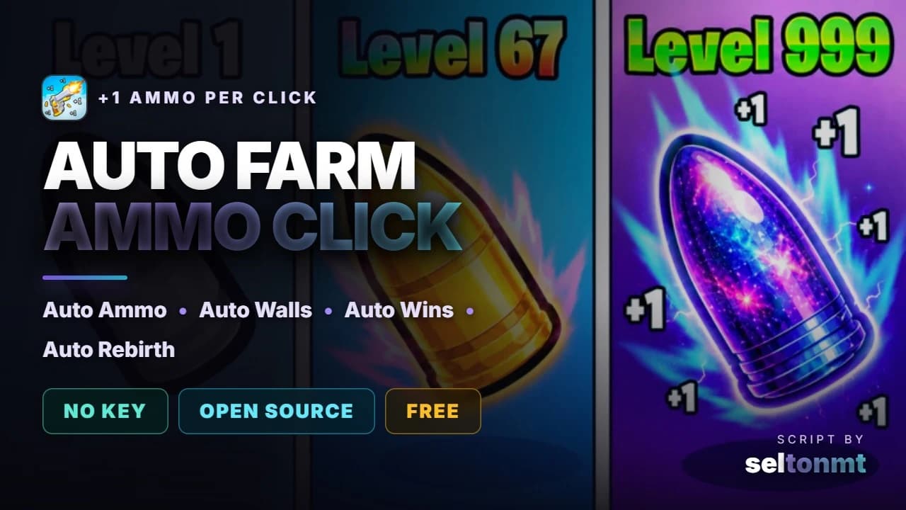 🔫 Auto Ammo, Auto Walls & Free Nebula Cannon | Open Source
