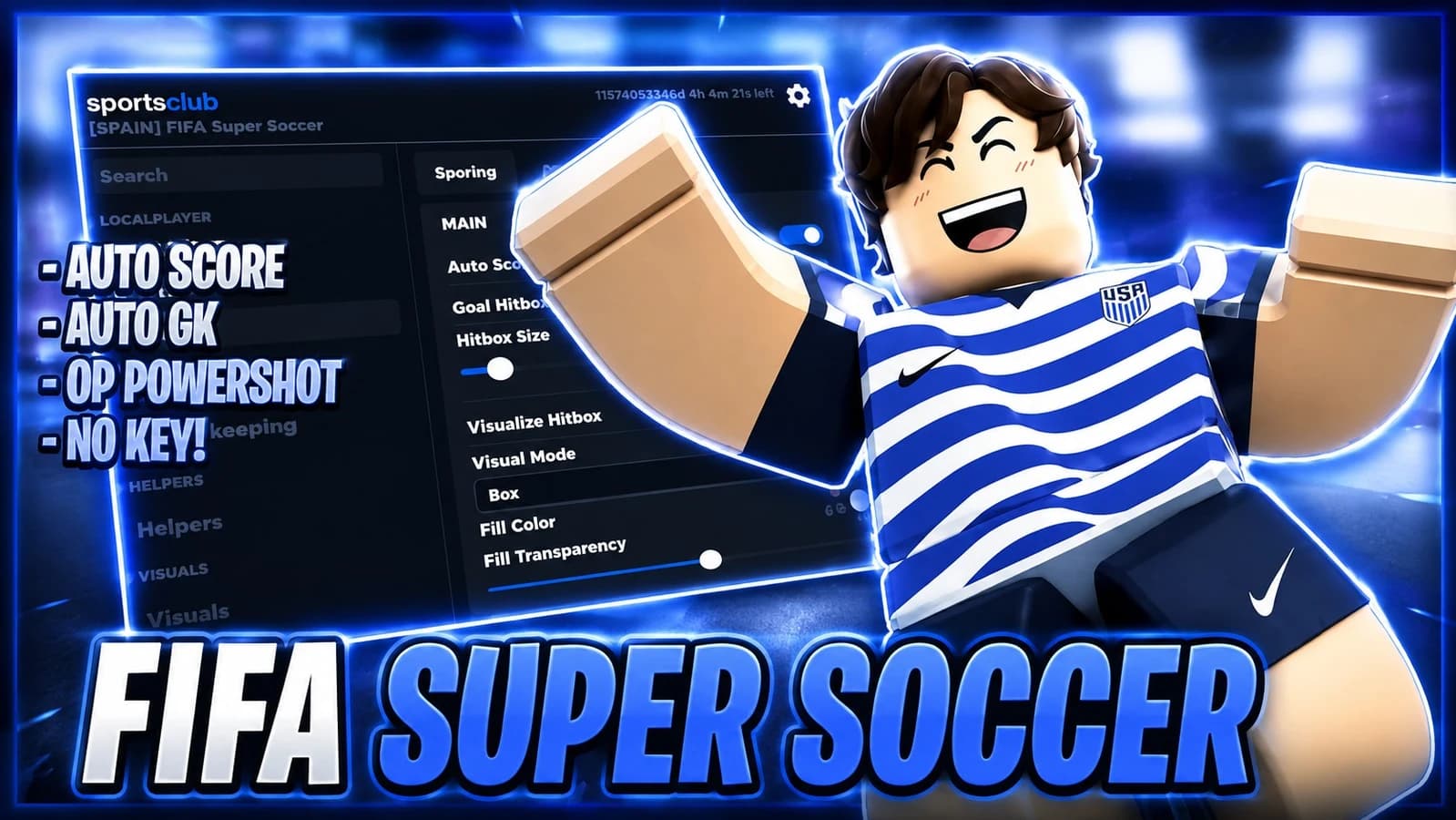 Free FIFA Super Soccer Script | Unlock All, Auto Score, Save