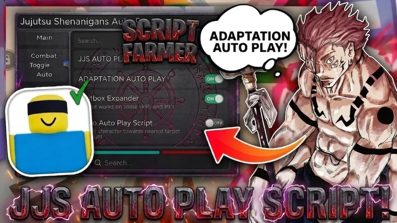 Jujutsu Shenanigans Script | Auto Play, Auto Kill & More