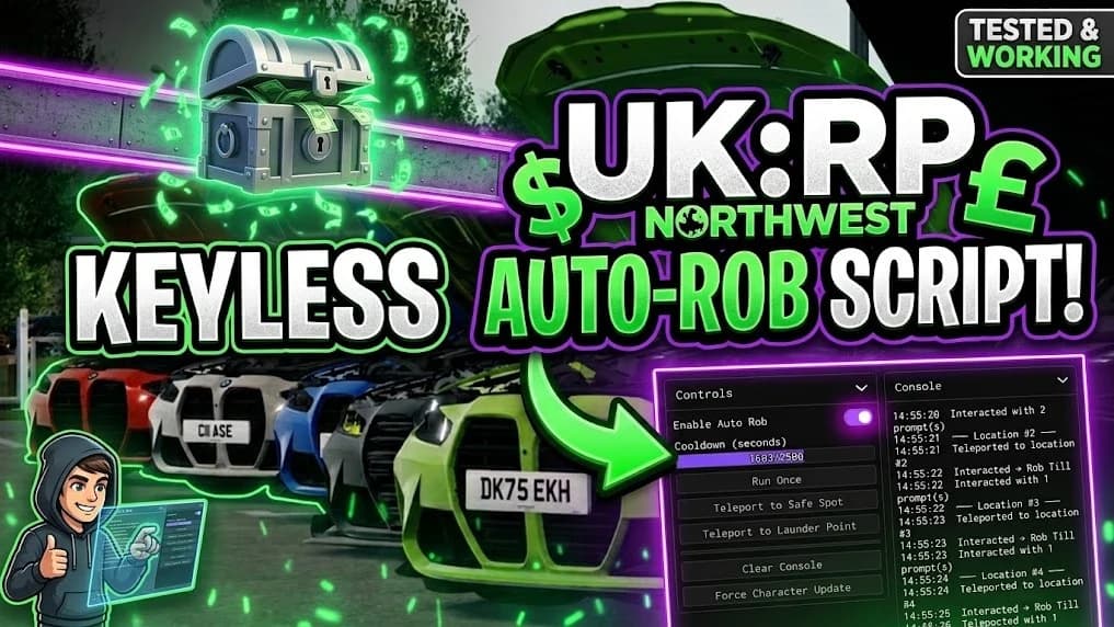 UK:RP Northwest - Auto ROB (OPEN SRC NO KEY KEYLESS)