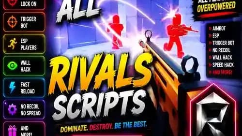 RIVALS — AIMBOT + ESP + TRIGGERBOT