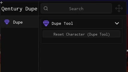 Dupe Crystal  Tool