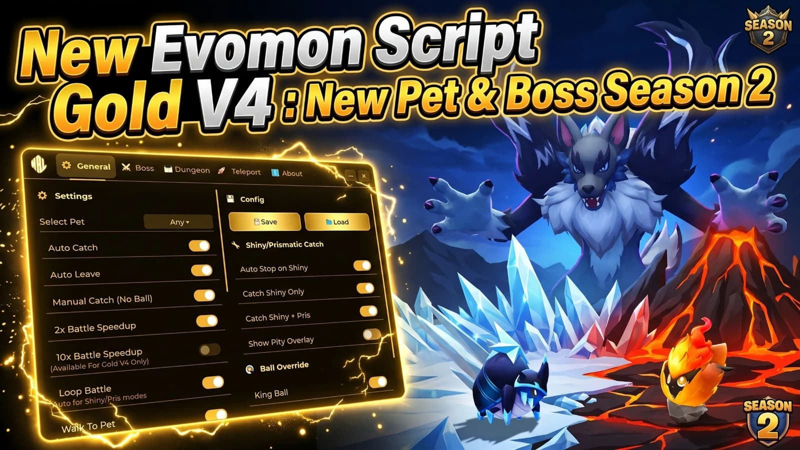 New Evomon Script - New Pets, New Boss, Auto EXP Farm