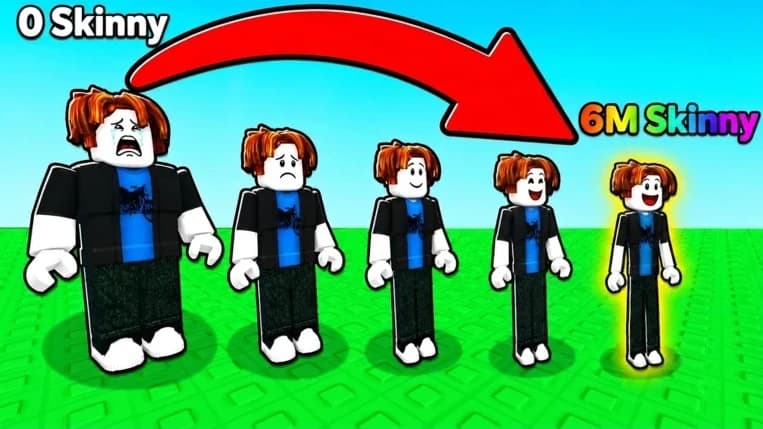 [ NO KEY ] +1 SKINNY PER STEP SCRIPT