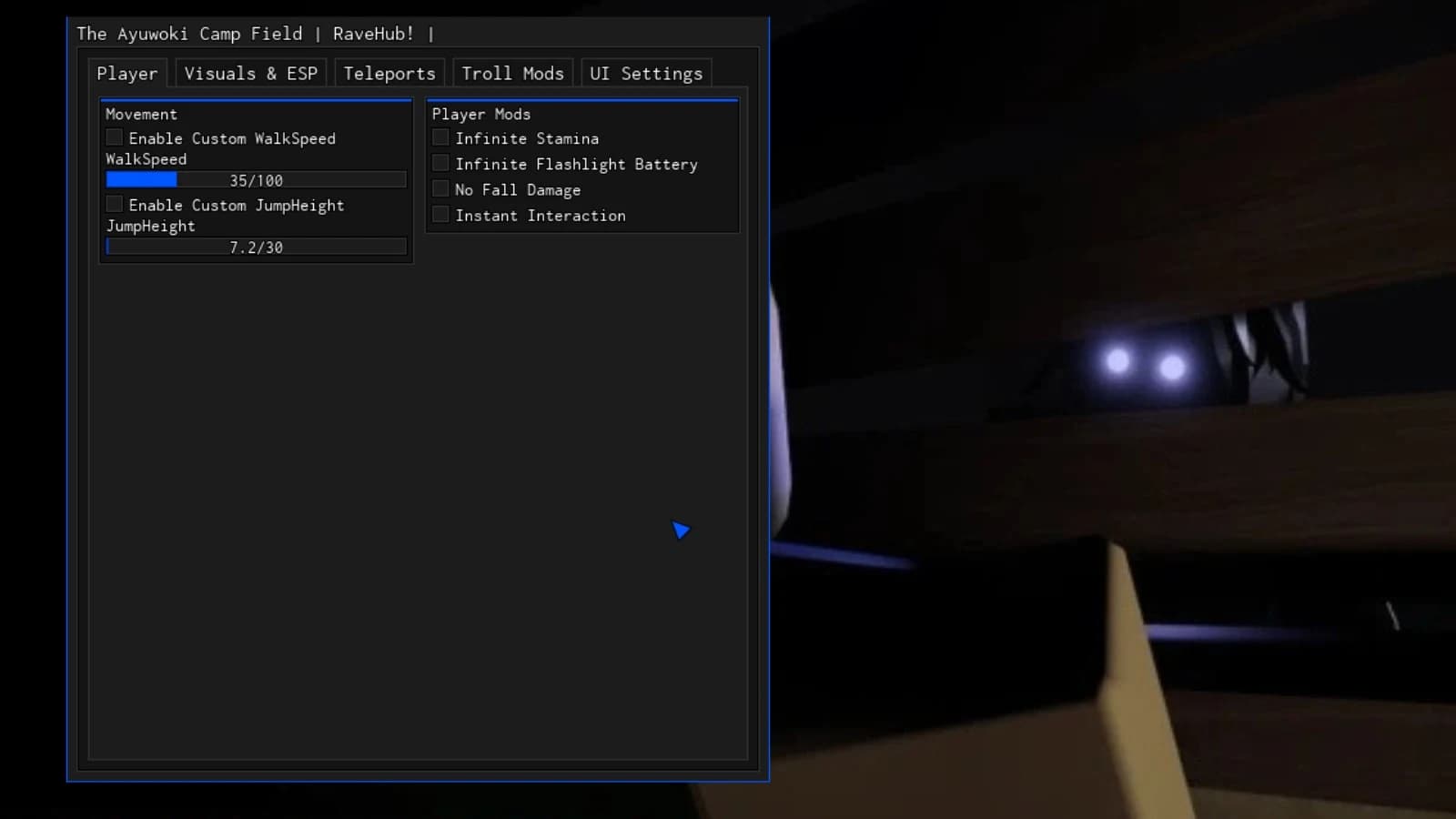 RaveHub! ESP, Infinite Stamina, TP