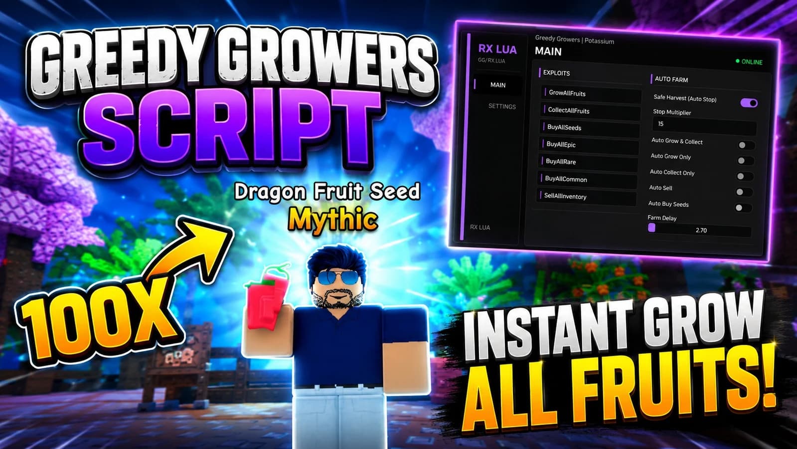 🌳 GREEDY GROWERS 