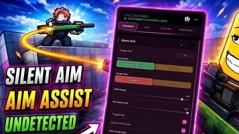 Silent Aim Aimbot 3x Money EXP Fake Trickshots