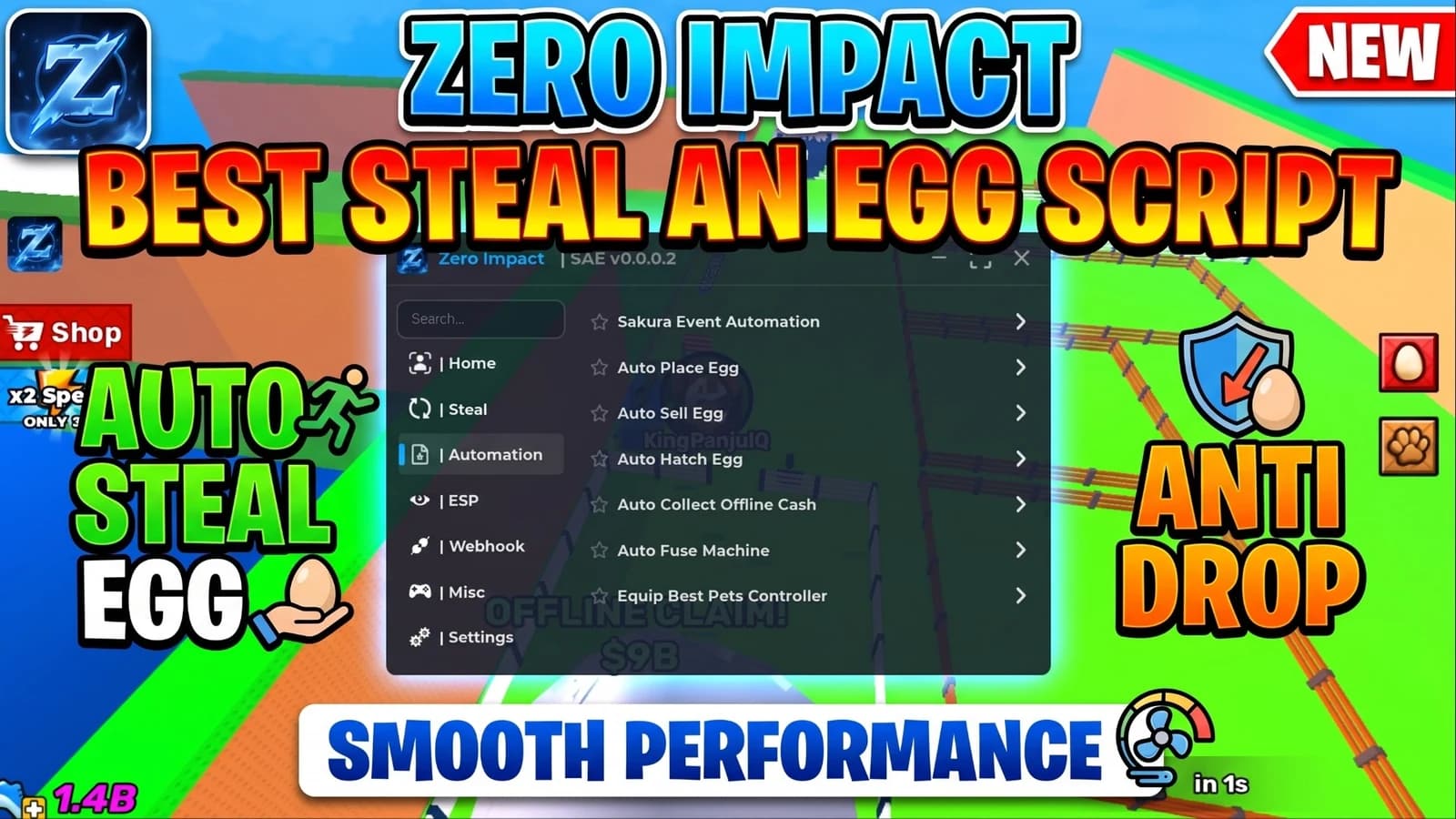 [NEW] Steal An Egg Best Script
