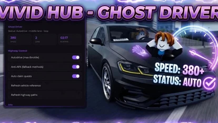 Fastest Auto Drive Auto Farm Anti AFK 12.5M per HR OP