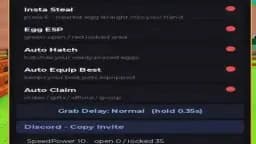 Steal An Egg Script - Auto Farm, Esp