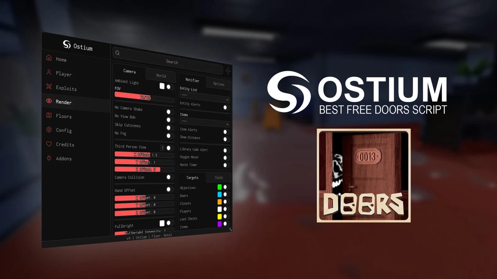 Ostium | BEST DOORS SCRIPT