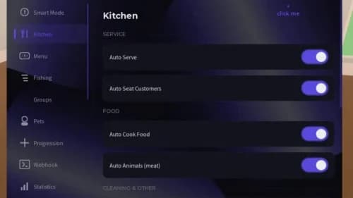Run a Restaurant Script - Auto Buy, Auto Sell, Auto Train, A