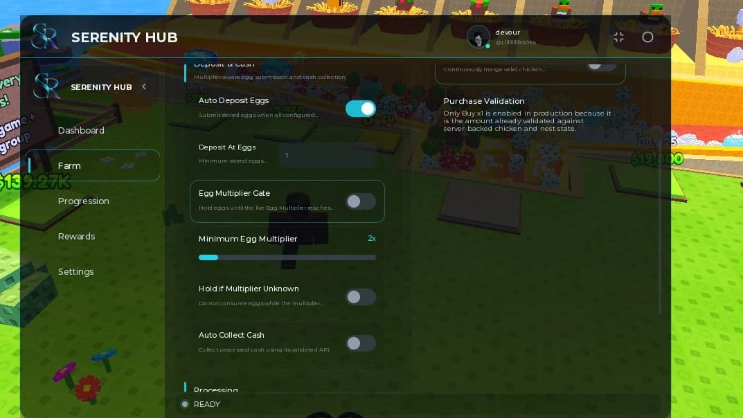 Chicken Farm | Auto Farm, Rebirth & Rewards And More