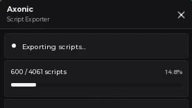 Axonic Script Dumper