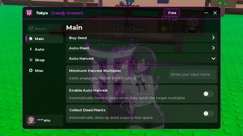 [OP] Greedy Growers - Tokyo Hub