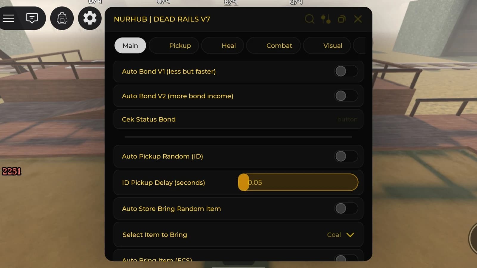 Farm bond auto,Bring item,pickup tool, and more