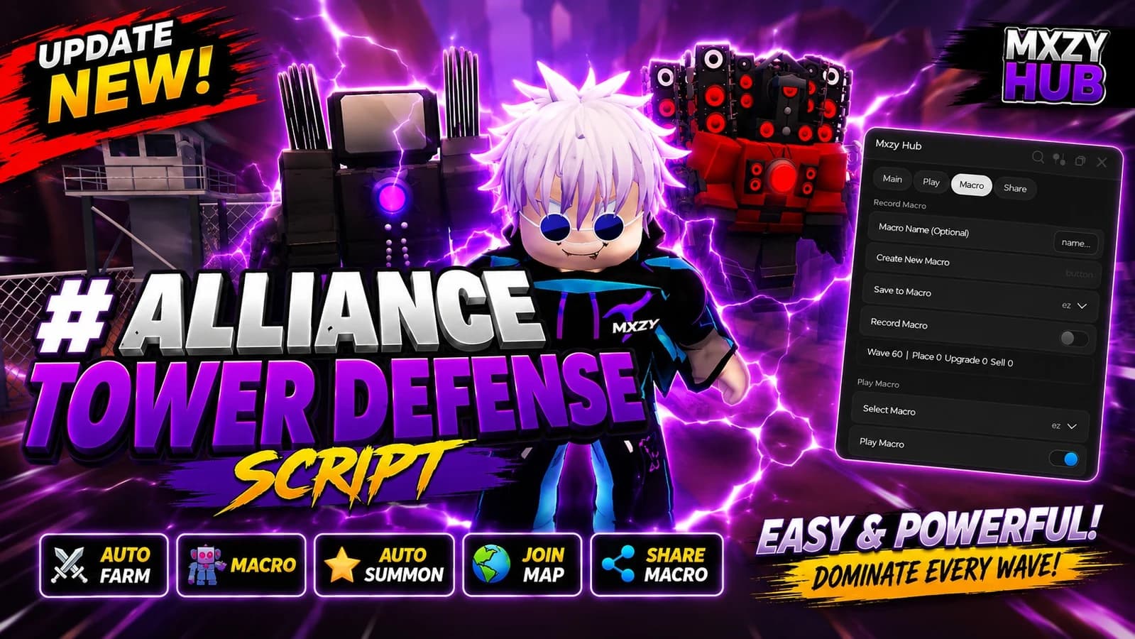 Alliance Tower Defense Script | Macro Auto Farm |