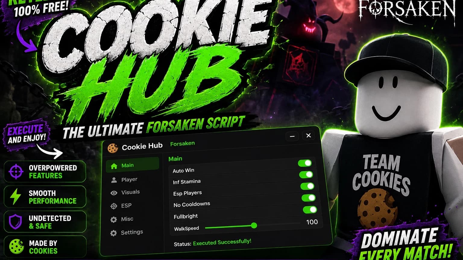 Op Forsaken | auto block | auto Generator + More Features