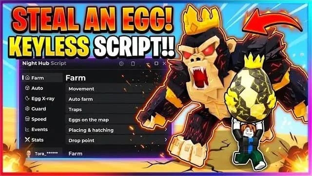 best steal an egg script