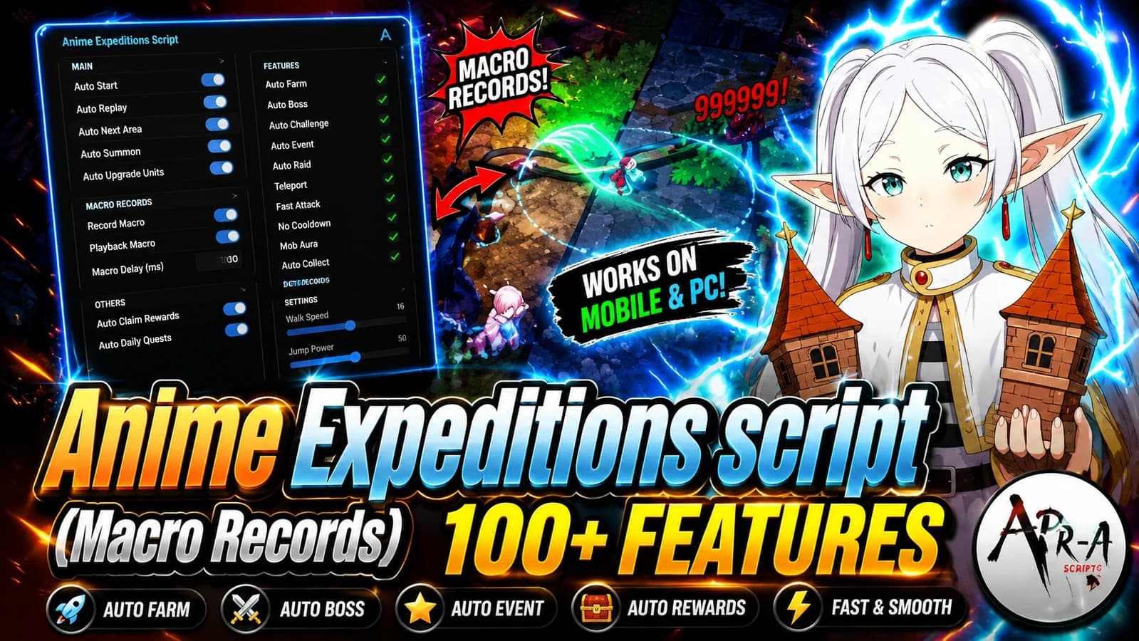 New Anime Expeditions Script