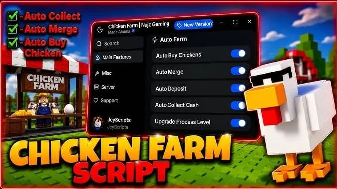 [NEW] Best Chicken Farm Script