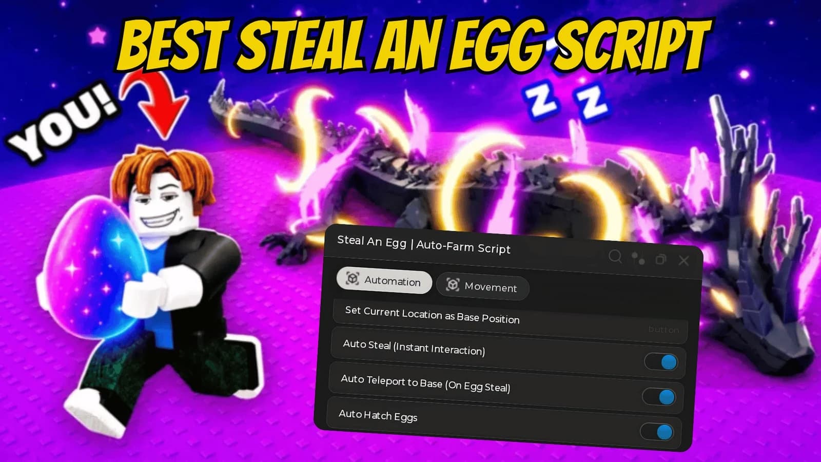 Auto Steal, Walk Speed, Auto Teleport To Base
