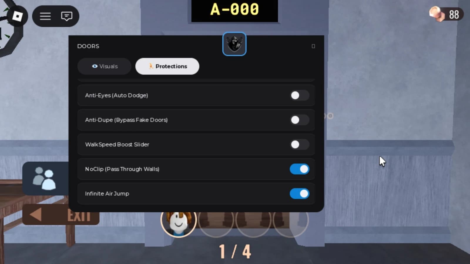 Doors ESP, Infinite Jump, Walk Speed, Auto Unlock Doors