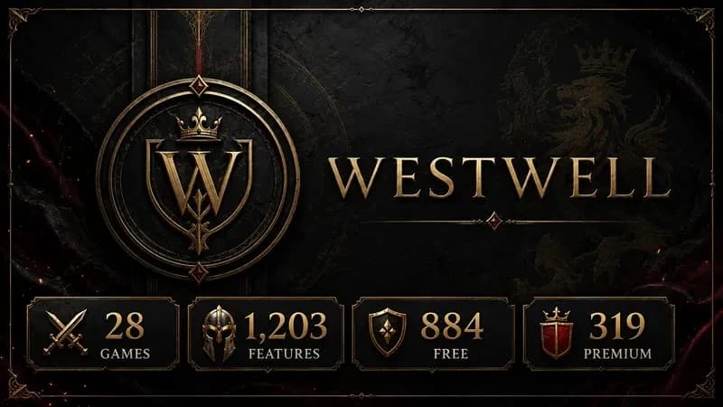 28 Games • 1,203 Features • 884 Free • 319 Premium