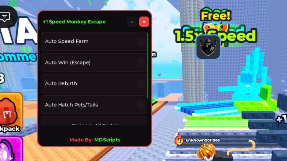 Auto Speed Farm, Auto Win , Auto Rebirth & More