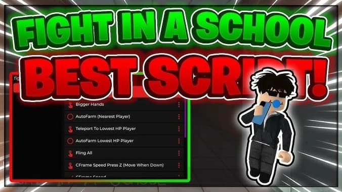 [BEST] Fight In A School Script | Many Features!